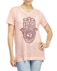 Lucky Brand Painted Hamsa Tee at Century 21