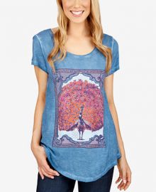 Lucky Brand Peacock Graphic T-Shirt at Macys