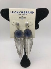 Lucky Brand Reversible Fringe Earrings at eBay