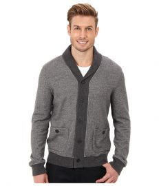 Lucky Brand Shawl Collar Cardigan Charcoal at 6pm