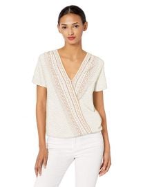 Lucky Brand Wrap Top at Amazon