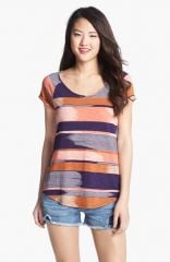 Lucky Brand and39Alinaand39 Print Tee at Nordstrom