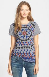 Lucky Brand and39Geo Fireworkand39 Print Tee at Nordstrom