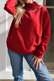 Lucky Me Mock-Neck Samantha James The Collection at Samantha James