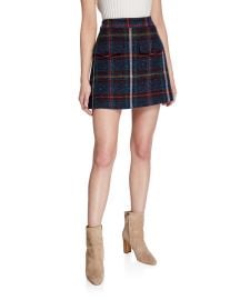 Lucy Check Mini Skirt at Neiman Marcus