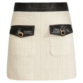 Lucy Mini Skirt by Veronica Beard at Intermix