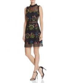 Lucy Paris Gabby Embellished Mesh Dress - 100  Exclusive at Bloomingdales