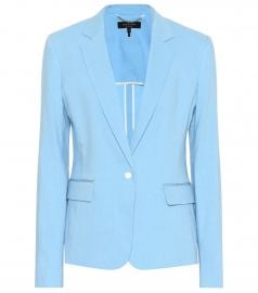 Lucy linen-blend blazer at Mytheresa