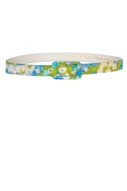 Luisa Beccaria Satin Monet Belt at Luisa Beccaria