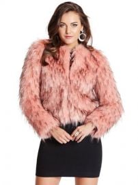 Lula Fur Jacket at Guess