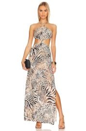 Luli Fama Cutout Maxi Dress at Revolve