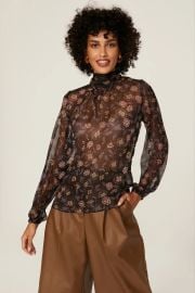 Lulu Floral Top by MISA Los Angeles for 30 Rent the Runway at Rent the Runway