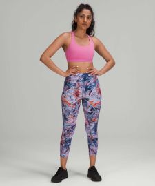 Lululemon Atmospheric Purple Multi Print Tights at Lululemon