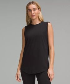 Lululemon Brunswick Muscle Tank Top in Shadow Stripe Black at Lululemon