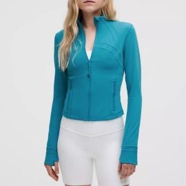 Lululemon Define Cropped Jacket in Hawaiian Blue at Lululemon