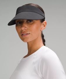 Lululemon Fast Paced Wide Band Running Visor at Lululemon