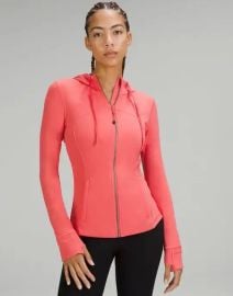 Lululemon Hooded Define Jacket in Pale Raspberry at Lululemon