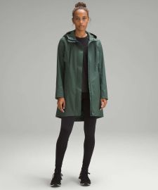 Lululemon Rain Rebel Jacket in Dark Forest at Lululemon