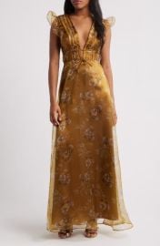 Lulus Eliza Organza Gown at Nordstrom