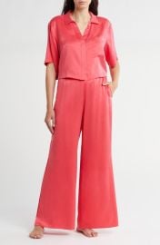 Lunya High Waist Washable Silk Pajamas at Nordstrom