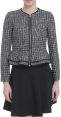 Lurex Oro Pied De Poule Jacket by RED Valentino at L'Inde le palais