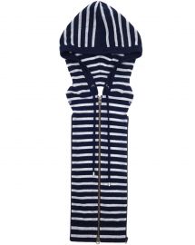 Lurex Stripe Dickey at Veronica Beard