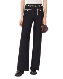 Lurex Tweed High Rise Pants at Bloomingdales