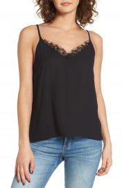 Lush Lace Trim Camisole at Nordstrom