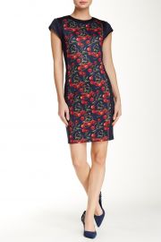 Luski Printed Bodycon Dress by Ted Baker at Nordstrom Rack