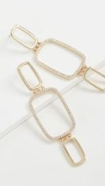 Luv Aj The Blair Chain Statement Earrings at Shopbop