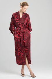 Luxe Leopard Robe at Natori