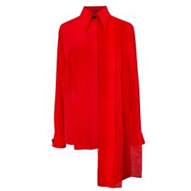 Luxembourg Asymmetrical Pleated Shirt  LUCIE BROCHARDv  Wolf amp Badger at Wolf & Badger