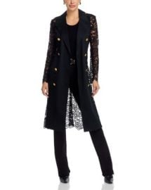 Lx27AGENCE Amata Lace Trench Bloomingdalex27s Women at Bloomingdales