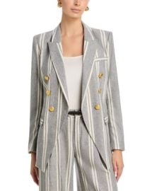 Lx27AGENCE Kendi Long Double Breasted Blazer Bloomingdalex27s Women Blazers at Bloomingdales