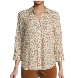 Lx27AGENCE Tops Lagence Ryan Floral Button Down Womens Size Small 275 New Poshmark at Poshmark