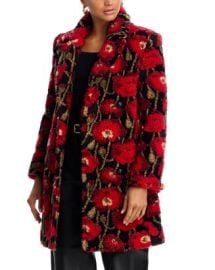 Lx27AGENCE Tristan Sherpa Midi Coat Bloomingdalex27s Women at Bloomingdales