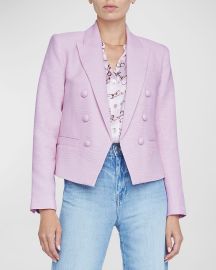 Lx27Agence Brooke Open-Front Blazer at Neiman Marcus