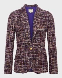 Lx27Agence Chamberlain Tweed Blazer at Neiman Marcus