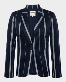 Lx27Agence Clementine Striped Blazer at Neiman Marcus