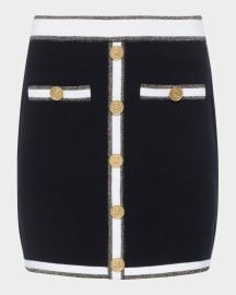 Lx27Agence Emi Knit Mini Skirt at Neiman Marcus