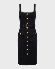 Lx27Agence Idy Button-Front Tank Dress at Neiman Marcus