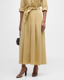 Lx27Agence Lowen Paperbag Cropped Pants at Neiman Marcus