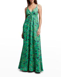 Lx27Agence Sachi Empire Drawstring Dress at Neiman Marcus