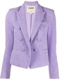 Lx27Agence double-breasted Cropped Blazer - at Farfetch