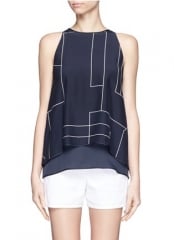 Lyalka C Tank by Theory at Lane Crawford