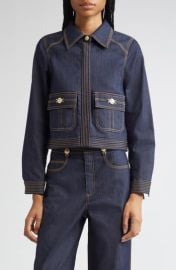 Lydie Crop Denim Jacket at Nordstrom Rack