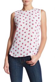 Lyle strawberry top by Equipment at Nordstrom Rack