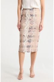 Lynch Mesh Midi Skirt at Nordstrom Rack