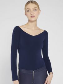 Lynetta Long Sleeve Bodysuit by Alice + OIivia at Alice + Olivia