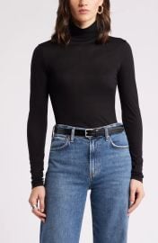 Lyocell & Wool Turtleneck at Nordstrom